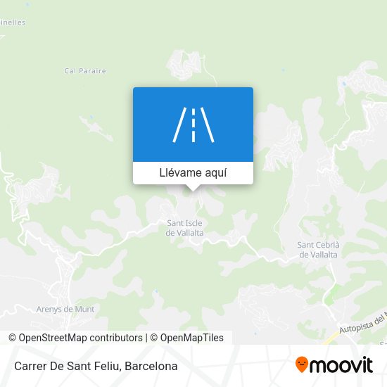 Mapa Carrer De Sant Feliu