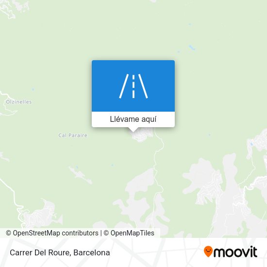 Mapa Carrer Del Roure