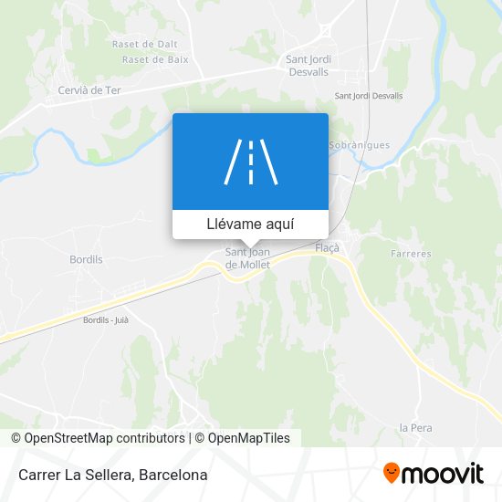 Mapa Carrer La Sellera