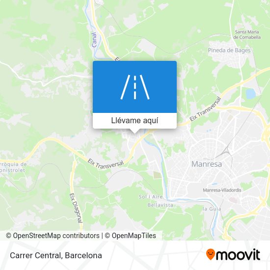 Mapa Carrer Central