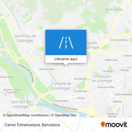 Mapa Carrer Extremadura
