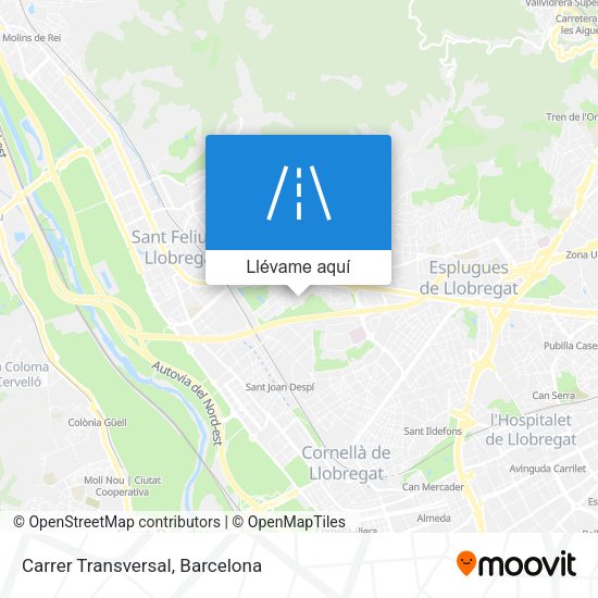 Mapa Carrer Transversal