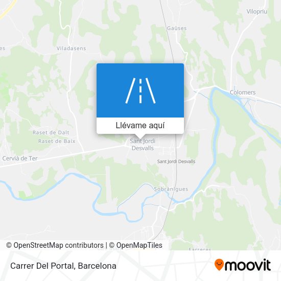 Mapa Carrer Del Portal