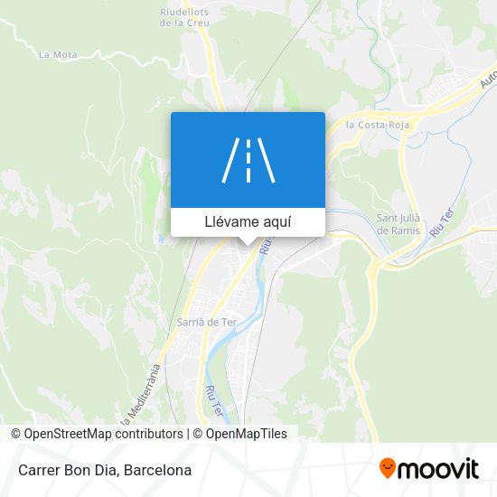 Mapa Carrer Bon Dia