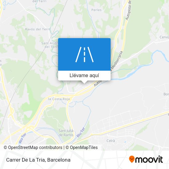 Mapa Carrer De La Tria