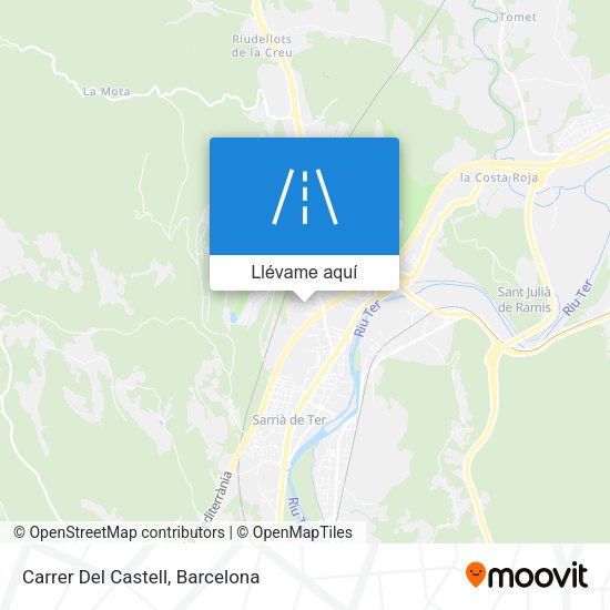 Mapa Carrer Del Castell