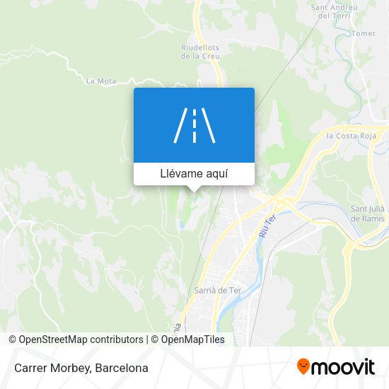 Mapa Carrer Morbey