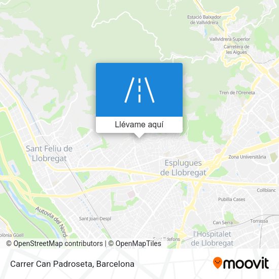 Mapa Carrer Can Padroseta