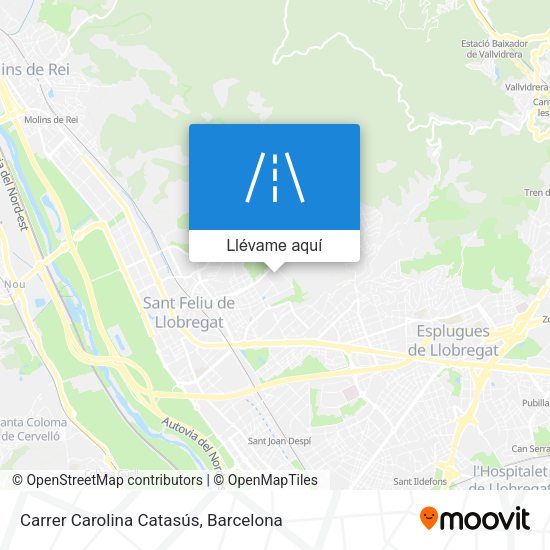 Mapa Carrer Carolina Catasús