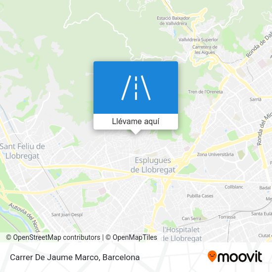 Mapa Carrer De Jaume Marco