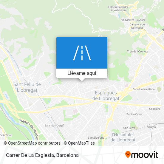 Mapa Carrer De La Esglesia