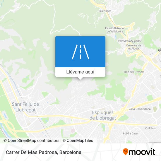 Mapa Carrer De Mas Padrosa