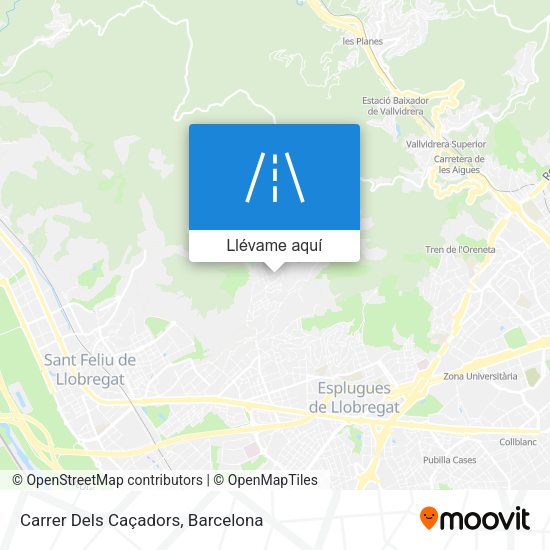Mapa Carrer Dels Caçadors