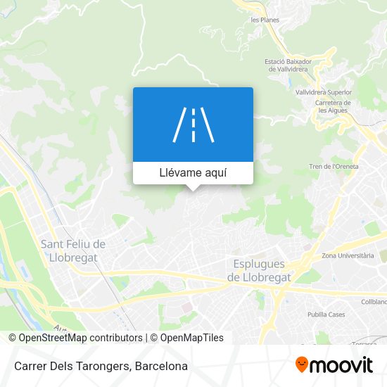 Mapa Carrer Dels Tarongers