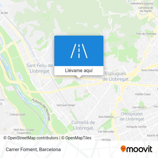 Mapa Carrer Foment
