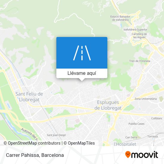 Mapa Carrer Pahissa