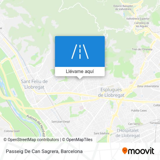 Mapa Passeig De Can Sagrera