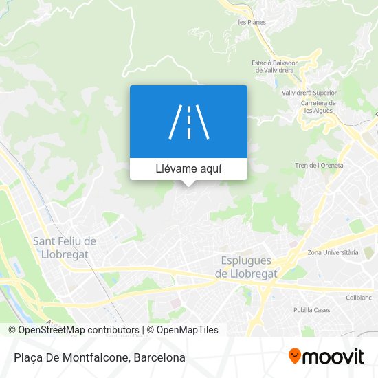 Mapa Plaça De Montfalcone