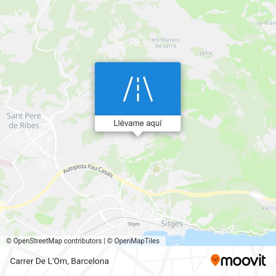 Mapa Carrer De L'Om
