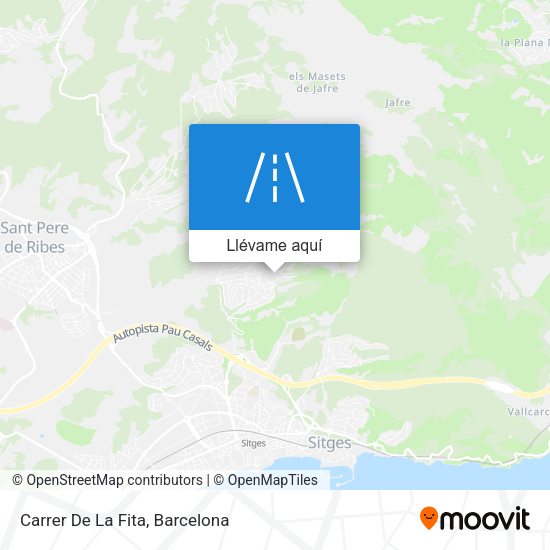 Mapa Carrer De La Fita