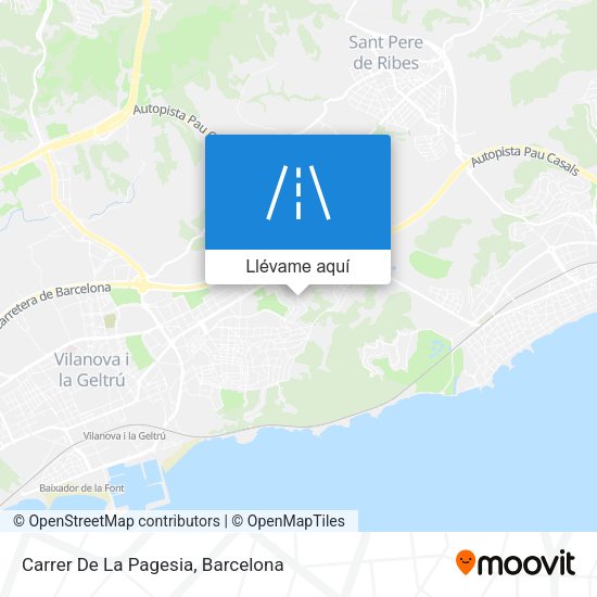 Mapa Carrer De La Pagesia