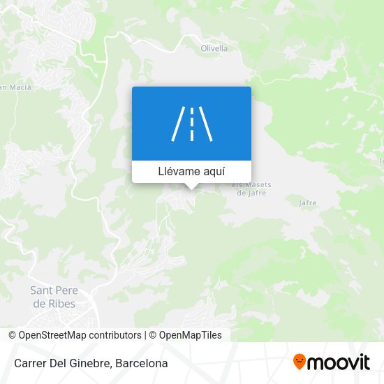 Mapa Carrer Del Ginebre