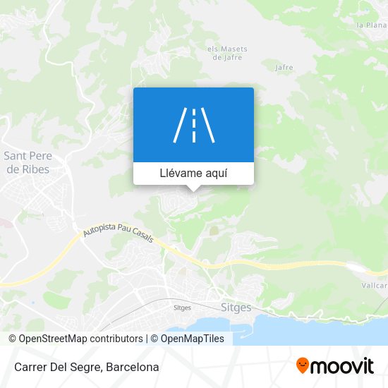 Mapa Carrer Del Segre