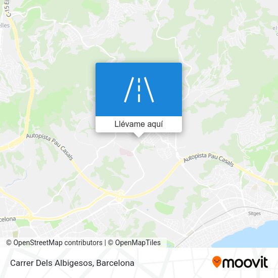 Mapa Carrer Dels Albigesos