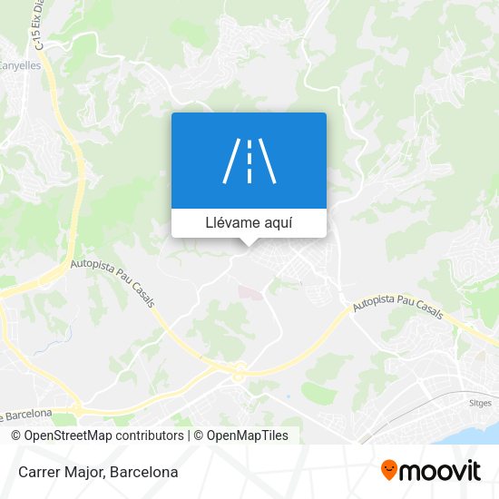 Mapa Carrer Major