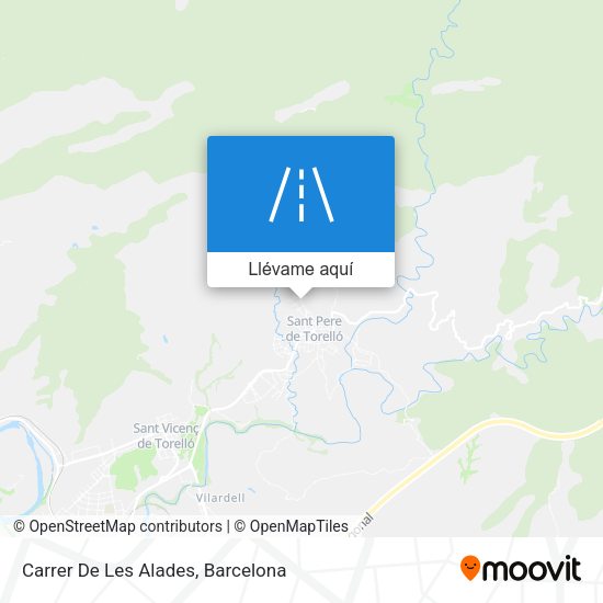 Mapa Carrer De Les Alades