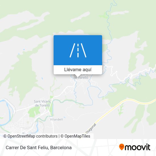 Mapa Carrer De Sant Feliu