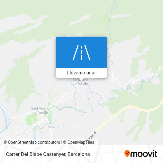 Mapa Carrer Del Bisbe Castenyer