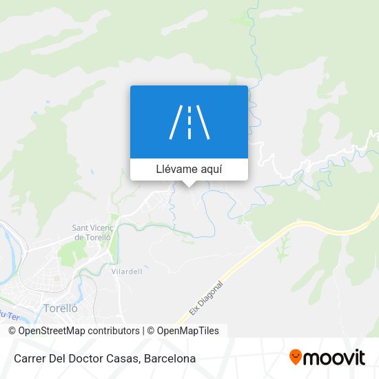 Mapa Carrer Del Doctor Casas
