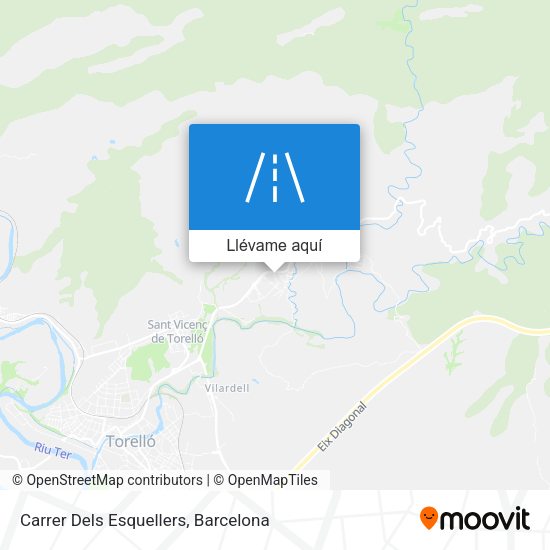 Mapa Carrer Dels Esquellers