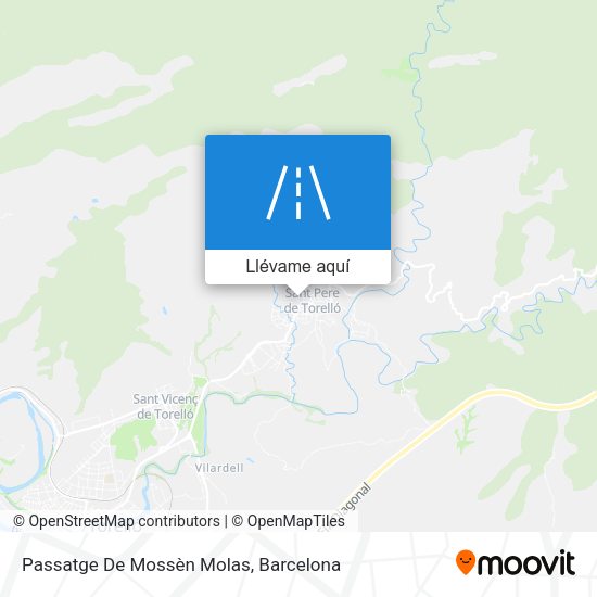 Mapa Passatge De Mossèn Molas