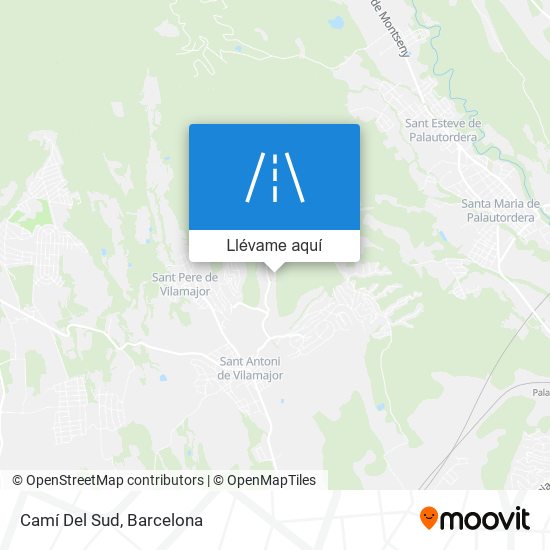 Mapa Camí Del Sud