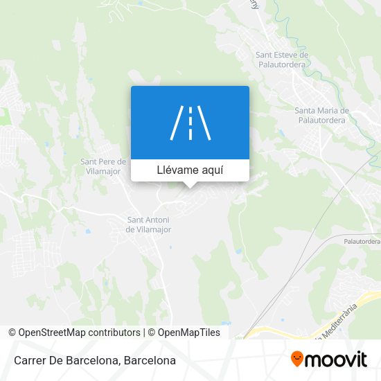 Mapa Carrer De Barcelona