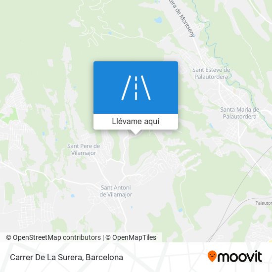Mapa Carrer De La Surera