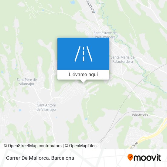 Mapa Carrer De Mallorca