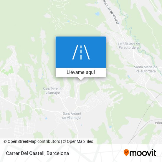 Mapa Carrer Del Castell