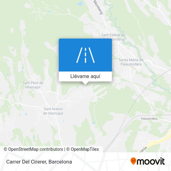 Mapa Carrer Del Cirerer