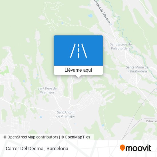 Mapa Carrer Del Desmai