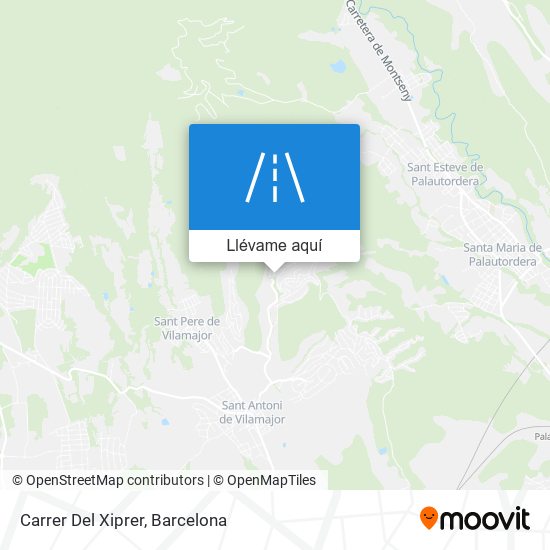 Mapa Carrer Del Xiprer