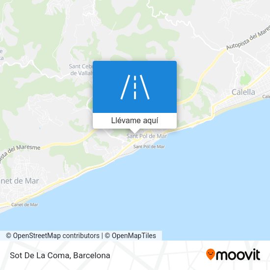 Mapa Sot De La Coma