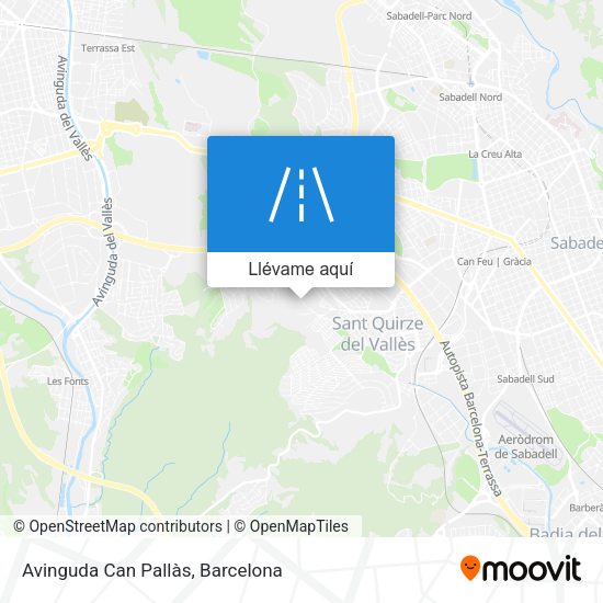 Mapa Avinguda Can Pallàs