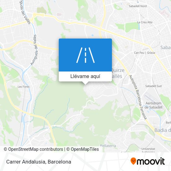 Mapa Carrer Andalusia