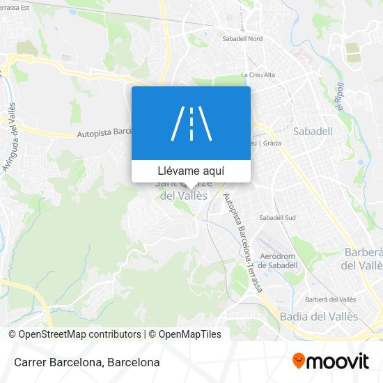 Mapa Carrer Barcelona