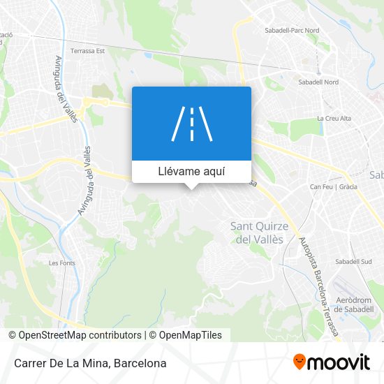 Mapa Carrer De La Mina