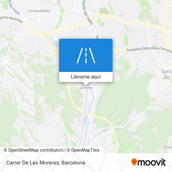 Mapa Carrer De Les Moreres