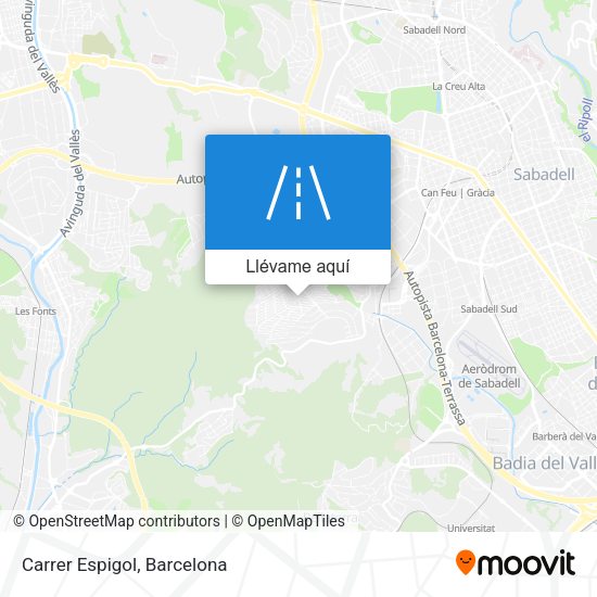 Mapa Carrer Espigol